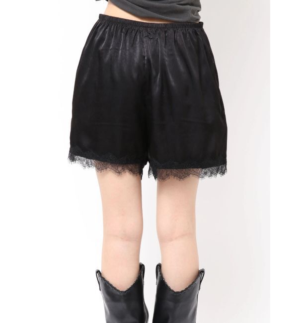 Ungrid「レースデザインサテンショートパンツ」|その他|