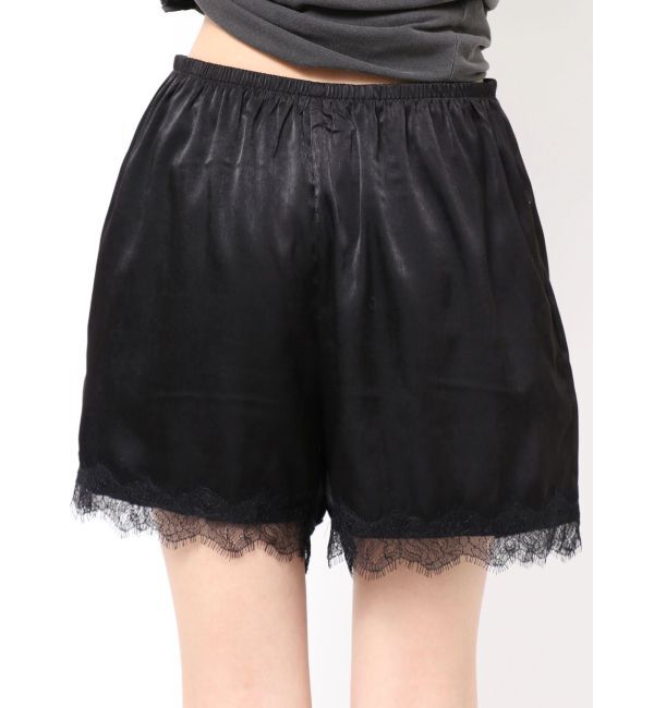 Ungrid「レースデザインサテンショートパンツ」|その他|