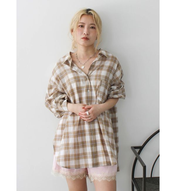 Ungrid「レースデザインサテンショートパンツ」|その他|