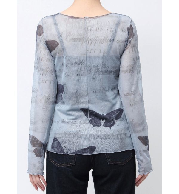 EVRIS「バタフライシアートップス」|Tシャツ・カットソー|