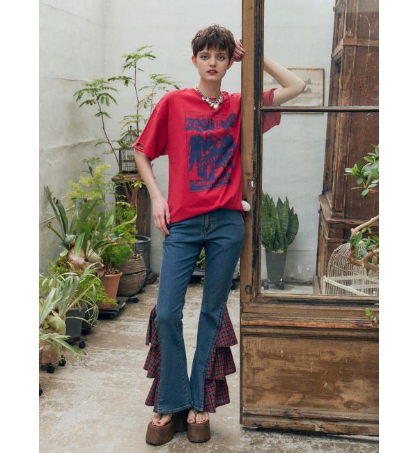jouetie「グランジダメージTシャツ」|Tシャツ・カットソー|