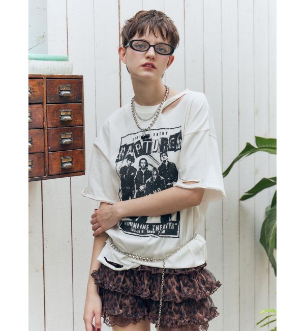 jouetie「グランジダメージTシャツ」|Tシャツ・カットソー|
