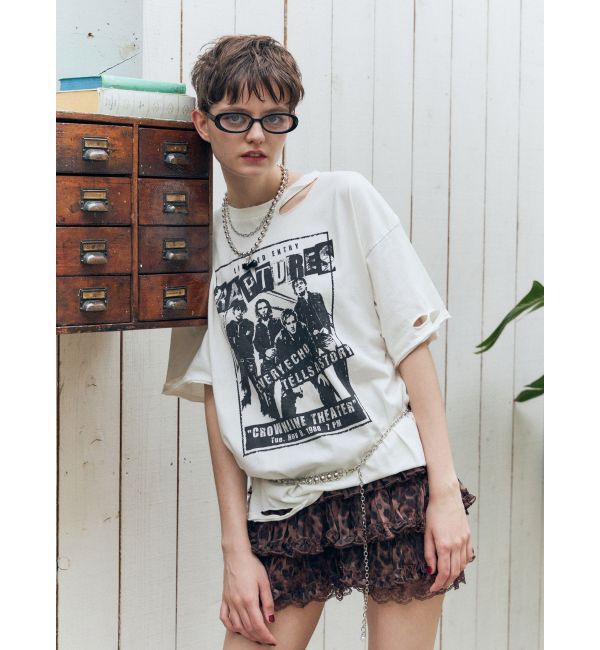 jouetie「グランジダメージTシャツ」|Tシャツ・カットソー|