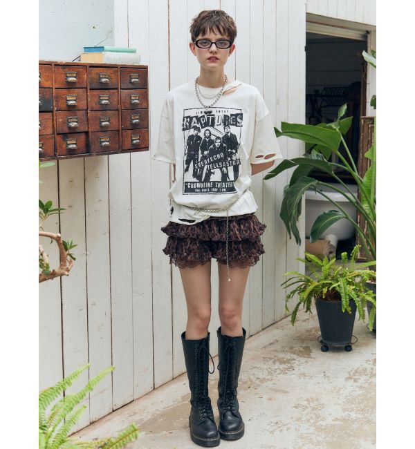 jouetie「グランジダメージTシャツ」|Tシャツ・カットソー|