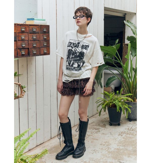 jouetie「グランジダメージTシャツ」|Tシャツ・カットソー|