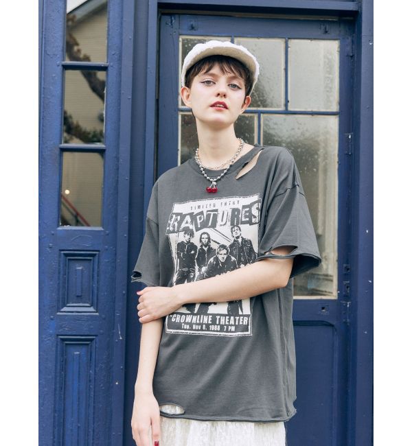 jouetie「グランジダメージTシャツ」|Tシャツ・カットソー|