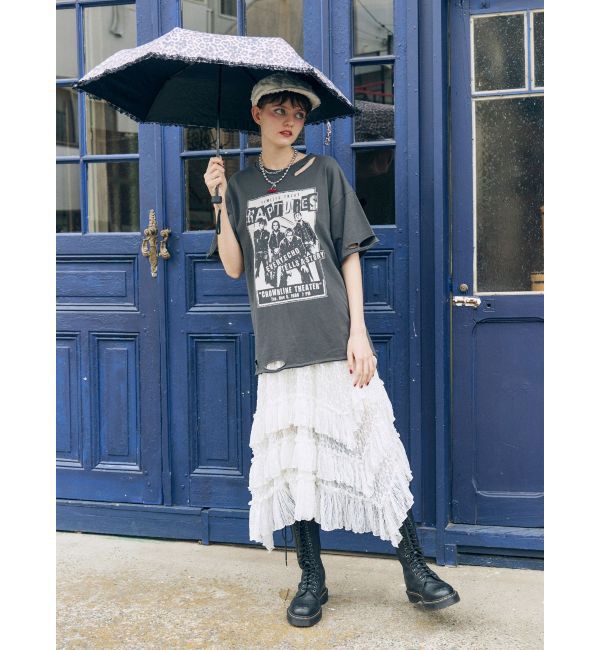 jouetie「グランジダメージTシャツ」|Tシャツ・カットソー|