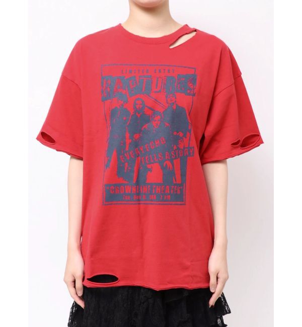 jouetie「グランジダメージTシャツ」|Tシャツ・カットソー|