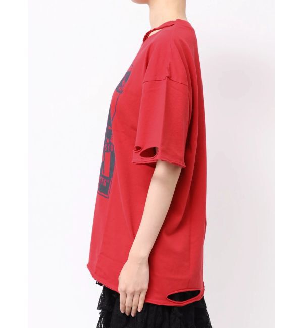 jouetie「グランジダメージTシャツ」|Tシャツ・カットソー|