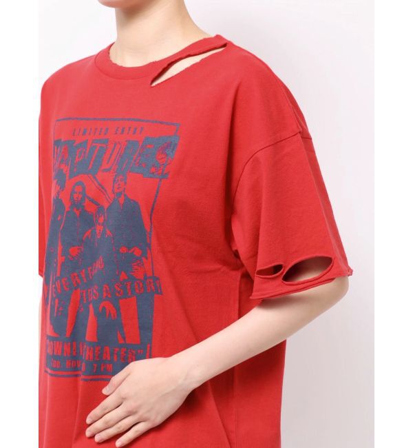 jouetie「グランジダメージTシャツ」|Tシャツ・カットソー|