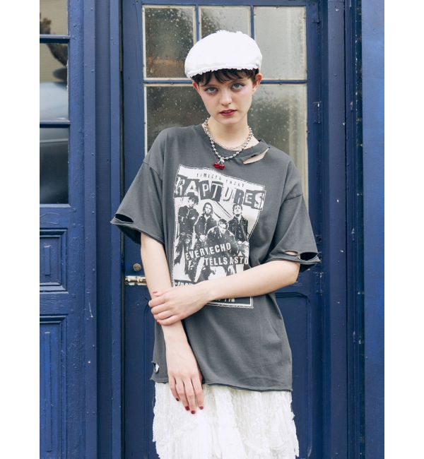 jouetie「グランジダメージTシャツ」|Tシャツ・カットソー|