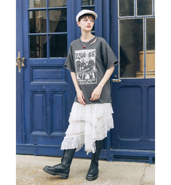 jouetie「グランジダメージTシャツ」|Tシャツ・カットソー|