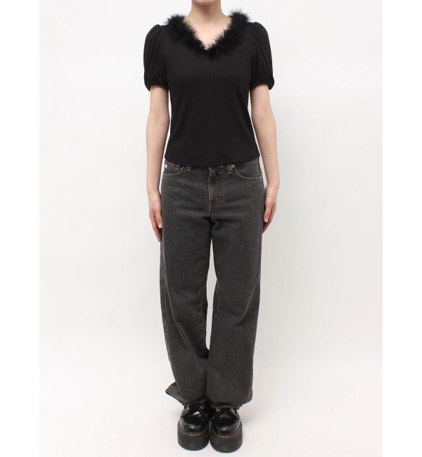 jouetie「フェザードッキングトップス」|Tシャツ・カットソー|