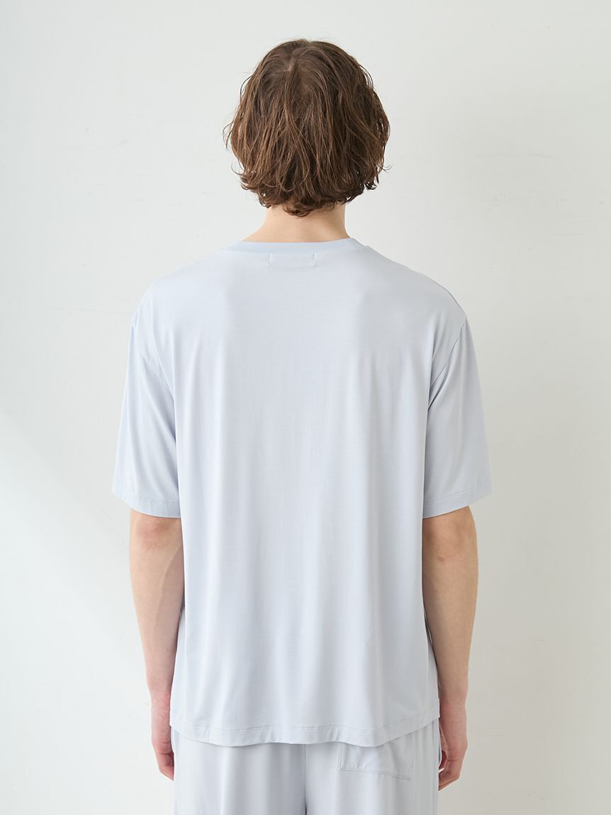 GELATO PIQUE HOMME「【HOMME】【接触冷感】COOLレーヨンデザートロゴTシャツ」|ルームウェア|