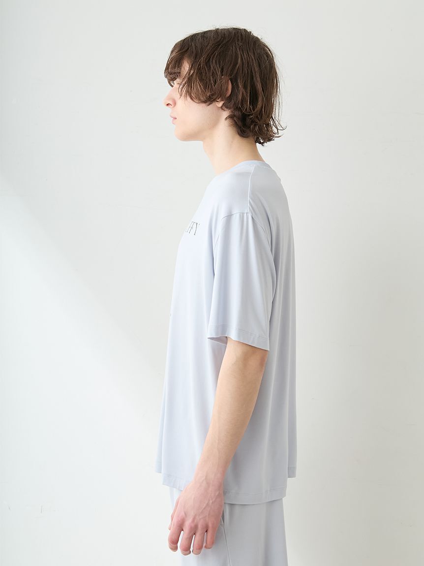 GELATO PIQUE HOMME「【HOMME】【接触冷感】COOLレーヨンデザートロゴTシャツ」|ルームウェア|