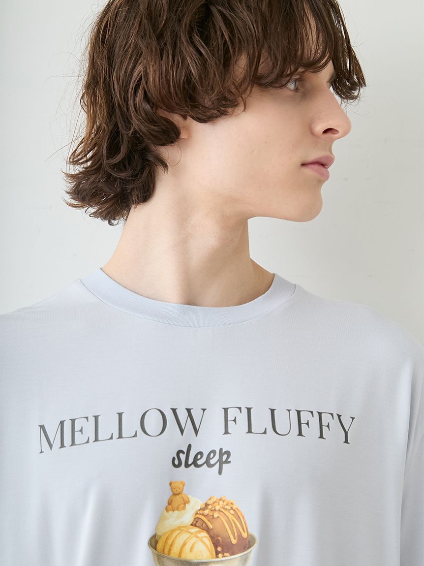 GELATO PIQUE HOMME「【HOMME】【接触冷感】COOLレーヨンデザートロゴTシャツ」|ルームウェア|