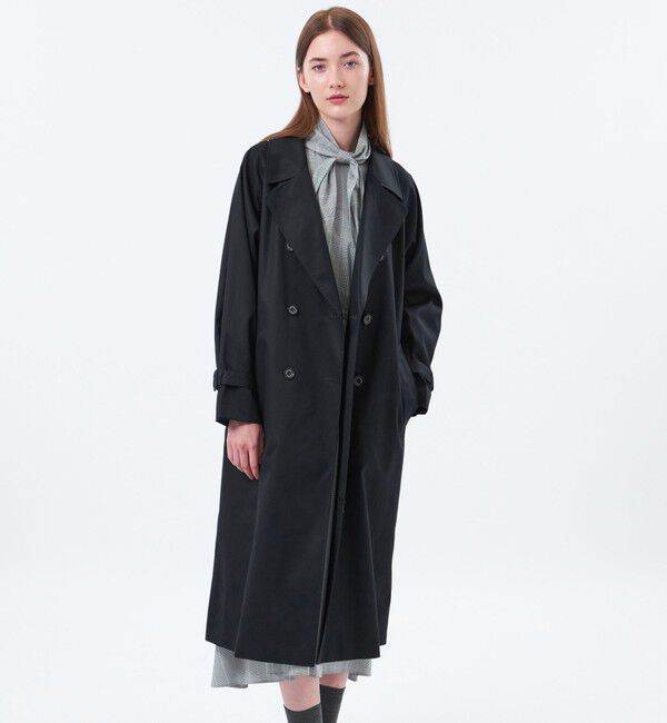 MACKINTOSH PHILOSOPHY「【WEB&一部店舗限定】【LUTHRIE(ラスリー)】ソフトギャバジントレンチコート」|トレンチコート|ネイビー