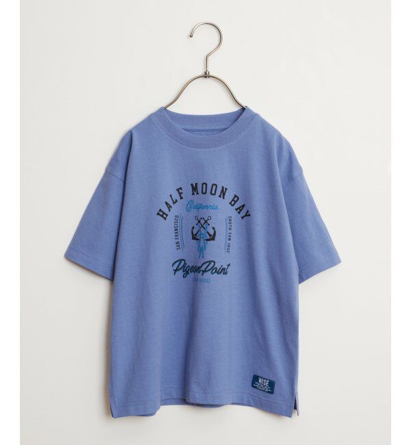 ikka kids「USAコットン サーフテイストプリントTシャツ（120~160cm）」|Tシャツ・カットソー|
