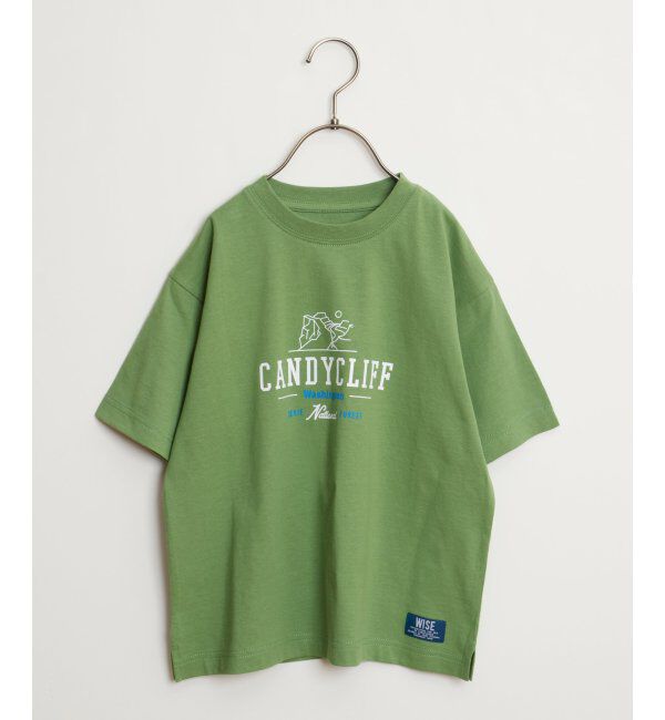 ikka kids「USAコットン サーフテイストプリントTシャツ（120~160cm）」|Tシャツ・カットソー|