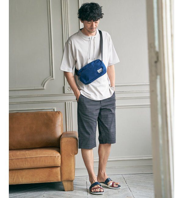 ikka「6.5分丈チェックドビーハーフパンツ」|その他|