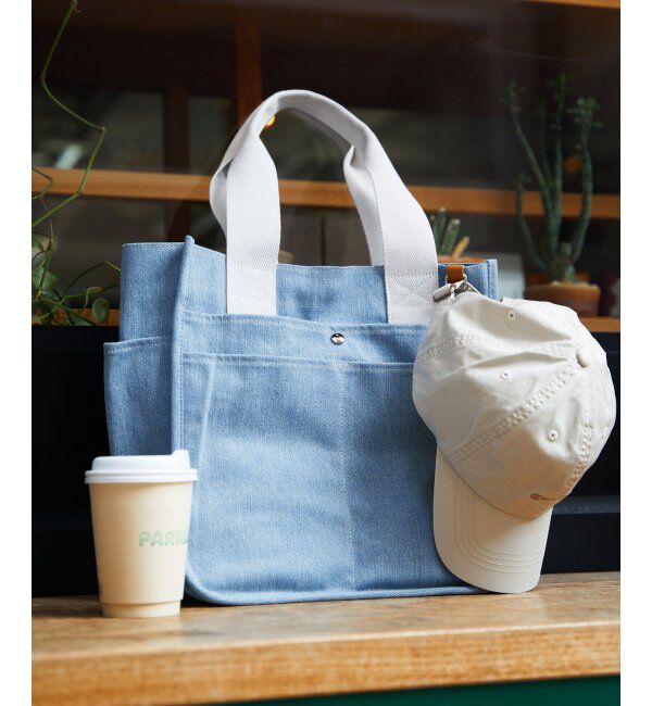 ikka「キャンバスパイピングビッグトートバッグ」|その他|