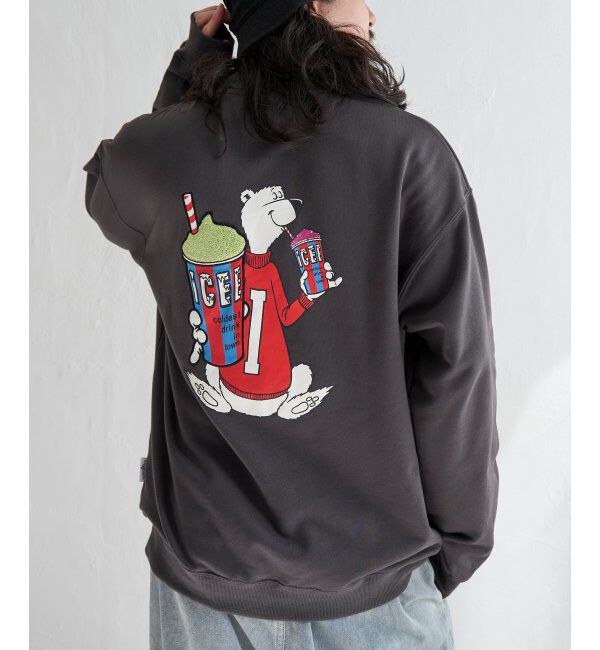 VENCE share style「ICEE サガラ刺繍トレーナー」|スウェット・ジャージ|