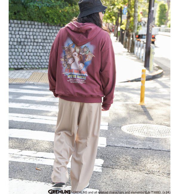 VENCE share style「GREMLINS グレムリン フォトプリント フロントジップパーカー」|パーカー|