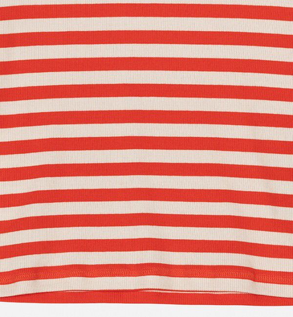 Marimekko「Kukkea Tasaraita Unikko Tシャツ」|シャツ・ブラウス|