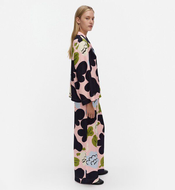 Marimekko「Viivoitus Kukasta kukkaan シャツ」|シャツ・ブラウス|
