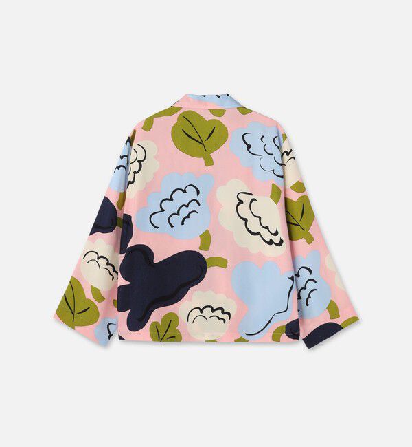 Marimekko「Viivoitus Kukasta kukkaan シャツ」|シャツ・ブラウス|