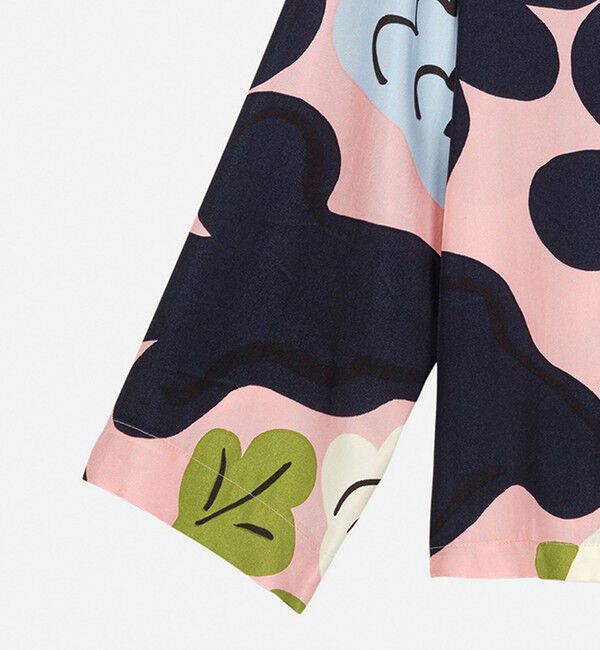 Marimekko「Viivoitus Kukasta kukkaan シャツ」|シャツ・ブラウス|