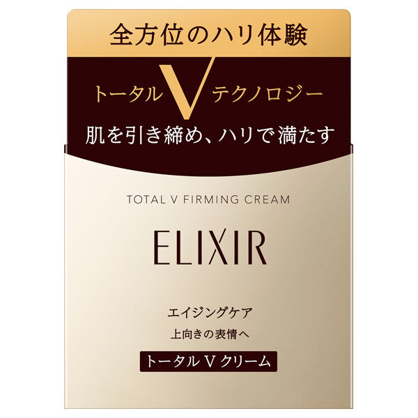 エリクシール「エリクシール トータルV ファーミングクリーム 本体/心地よいアクアフローラルの香り (50g)」|美容液・オイル・クリーム|
