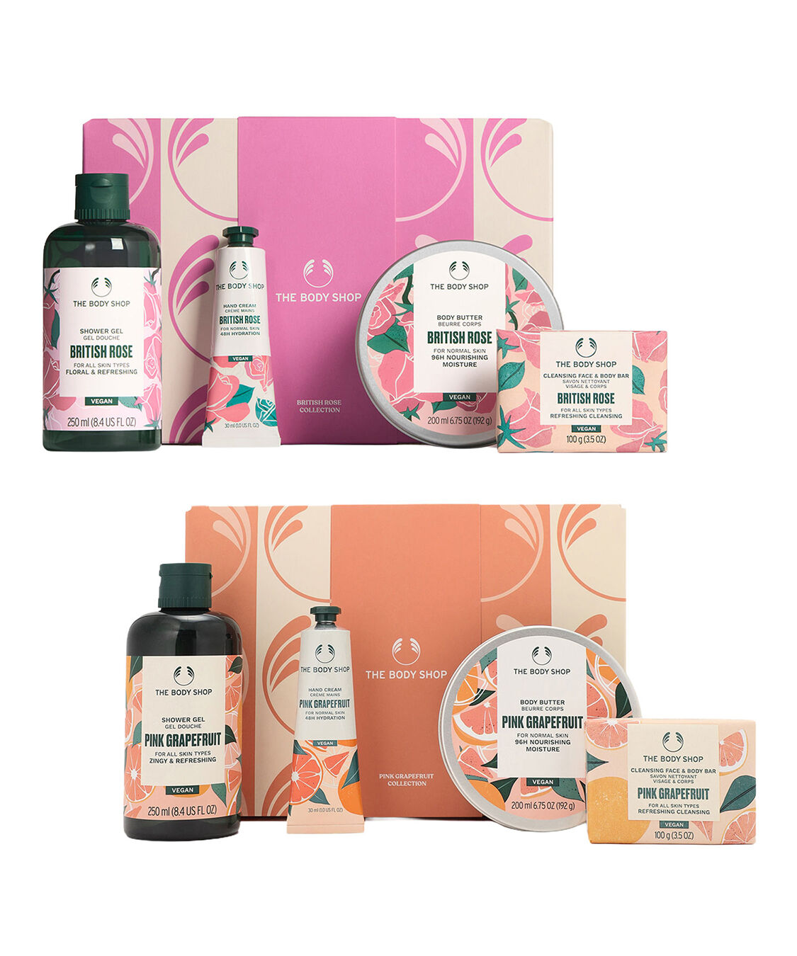 THE BODY SHOP「ボディケアコレクション PG（香り：ピンクグレープフルーツ）」|キット・セット|