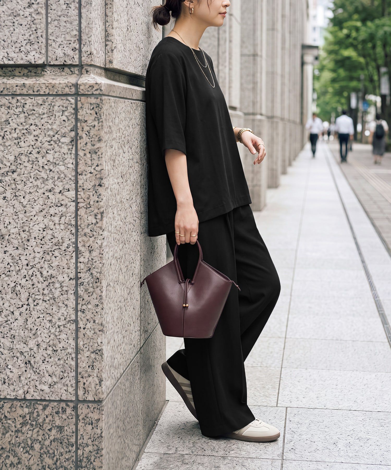 STYLE DELI「【Kana Oyama&times;BLK001】セットアップパンツ／DELI size」|その他|