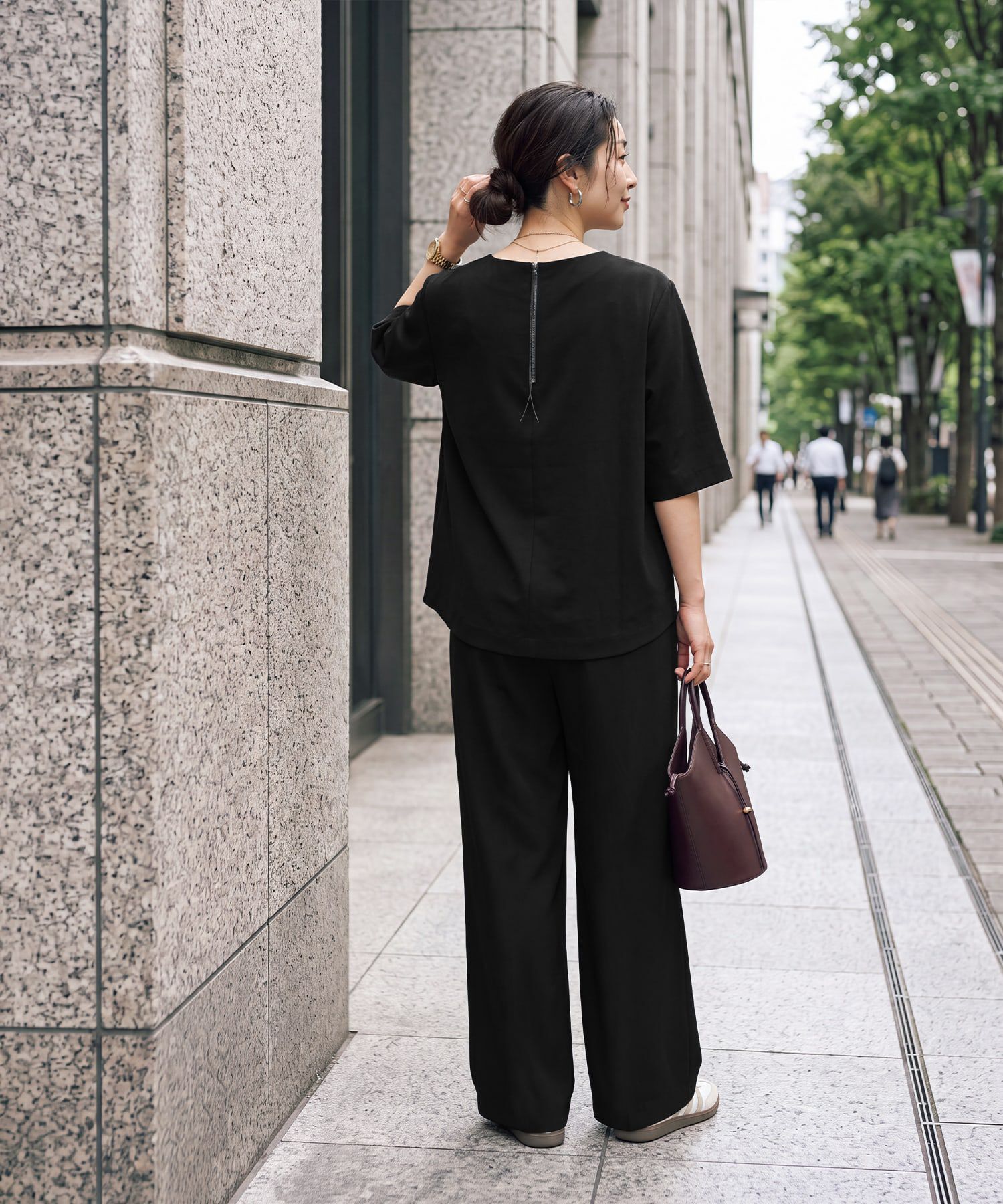 STYLE DELI「【Kana Oyama&times;BLK001】セットアップパンツ／DELI size」|その他|