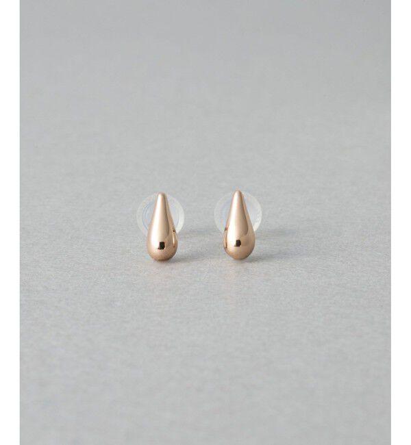 ete「ドロップ ピアス」|ピアス|ピンクゴールド