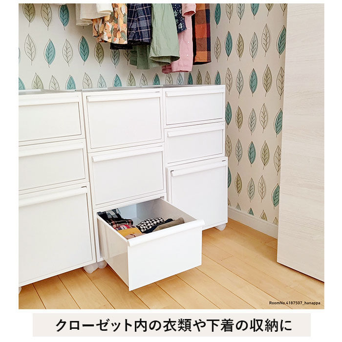 like-it「収納ケース 引き出し 通販 クローゼットシステム S 4個組 ライクイット like it 収納」|その他|