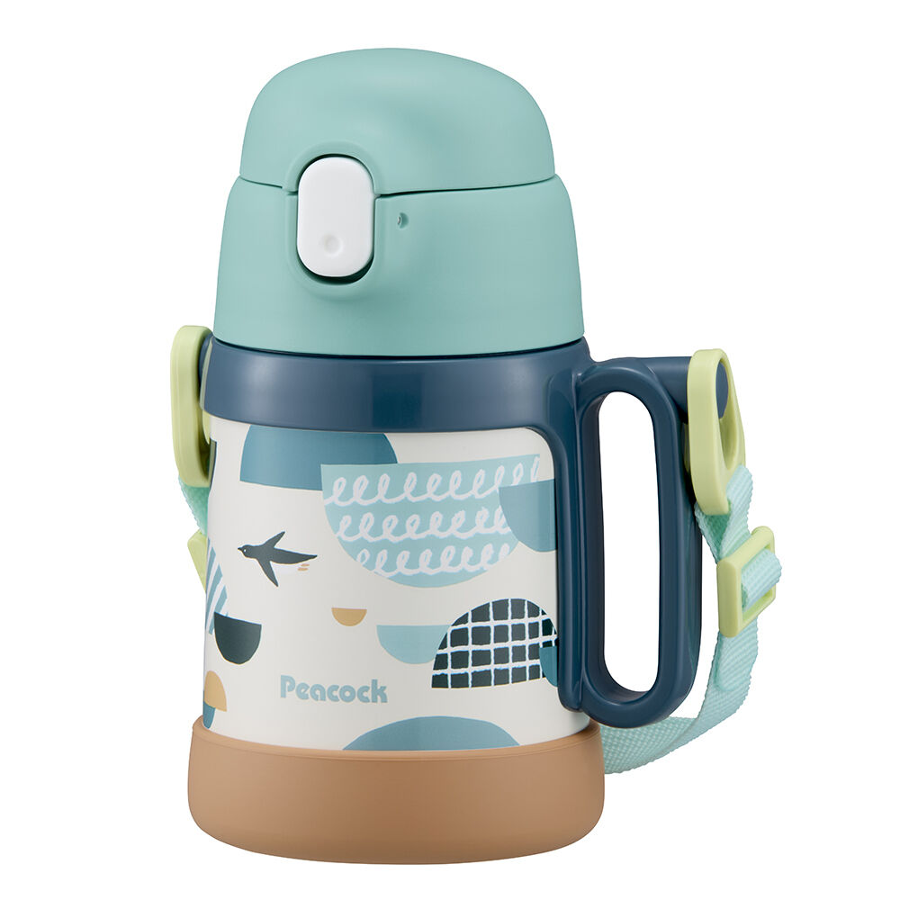 BACKYARD FAMILY「Peacock ピーコック ボトル 2WAY 通販 水筒 子供用水筒 子ども用水筒 カップ」|食器・キッチングッズ|グリーン1