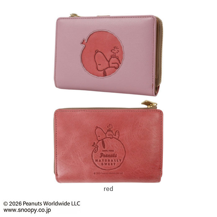 BACKYARD FAMILY「スヌーピー 財布 二つ折り 通販 SNOOPY 73532 レザー 本革 牛革 二つ折り財布」|財布|