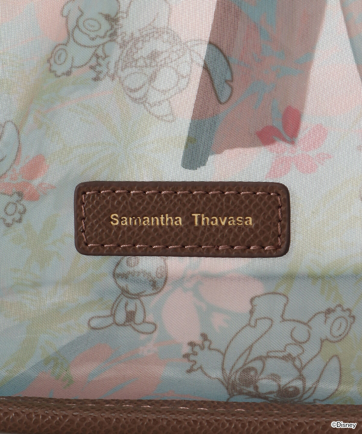 Samantha Thavasa「「スティッチ」コレクション　チュールバッグ」|ハンドバッグ|