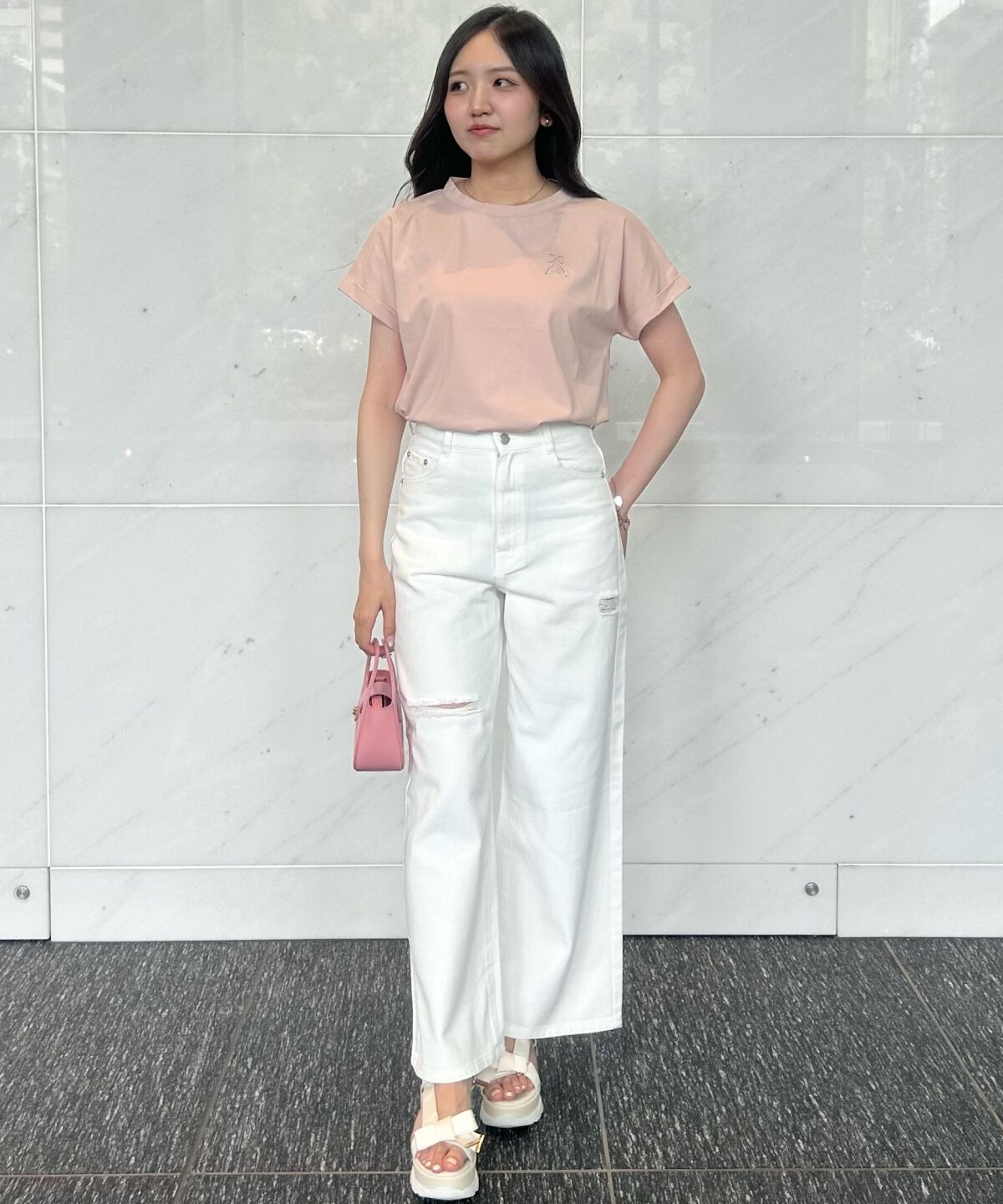 WILLSELECTION「ダメージワイドデニムパンツ」|その他|