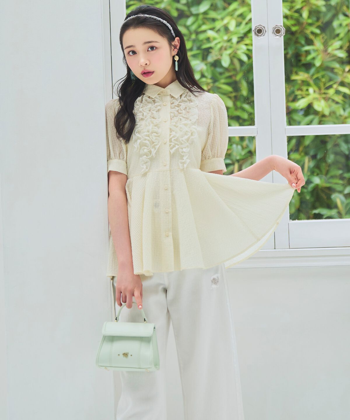 WILLSELECTION「ダメージワイドデニムパンツ」|その他|