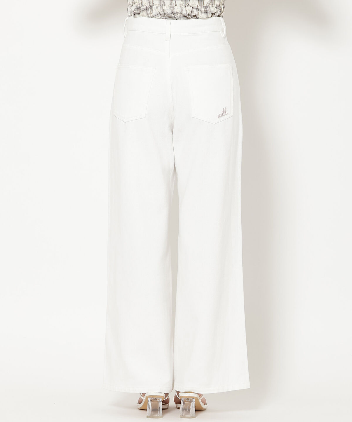 WILLSELECTION「ダメージワイドデニムパンツ」|その他|