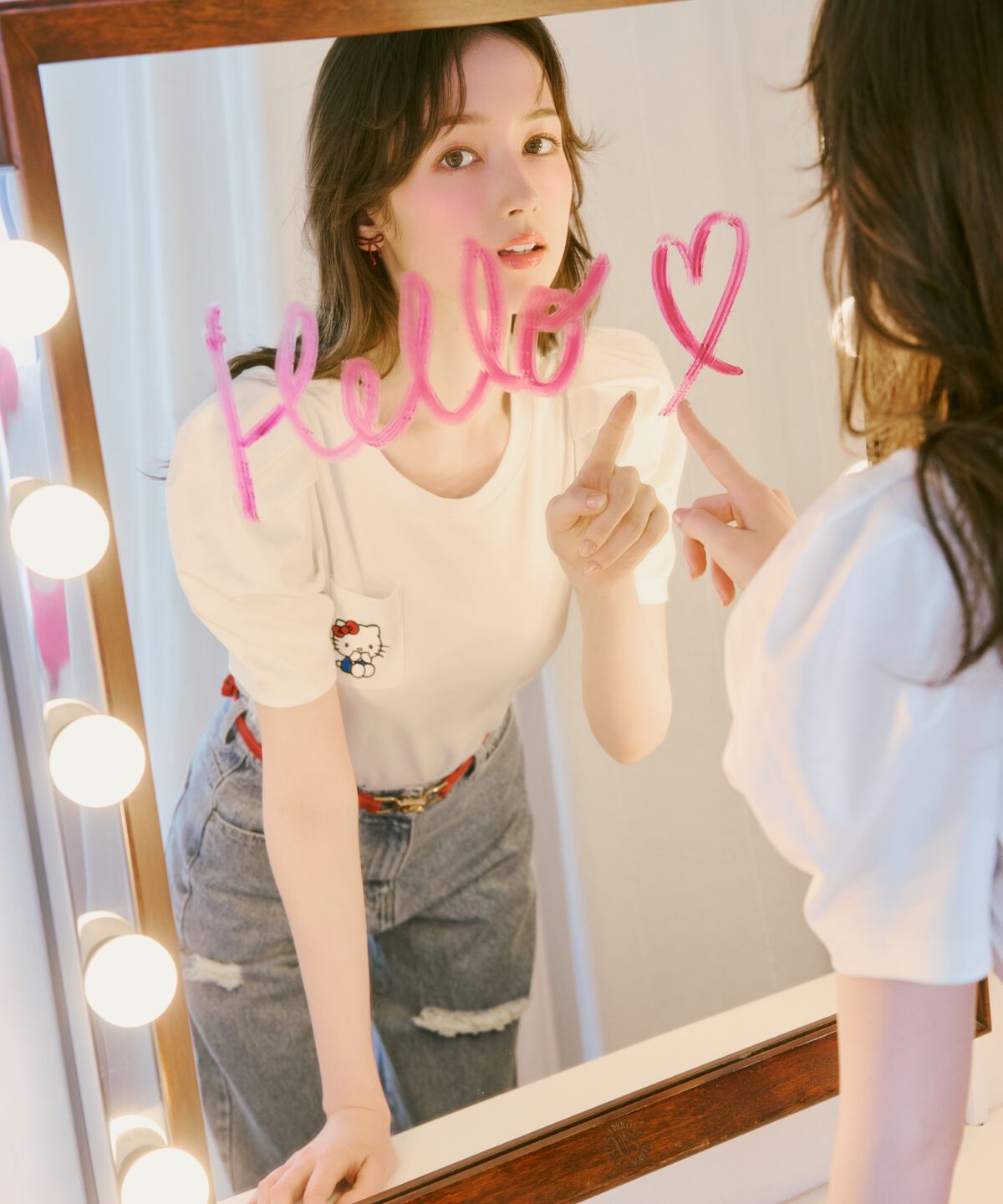 WILLSELECTION「ダメージワイドデニムパンツ」|その他|