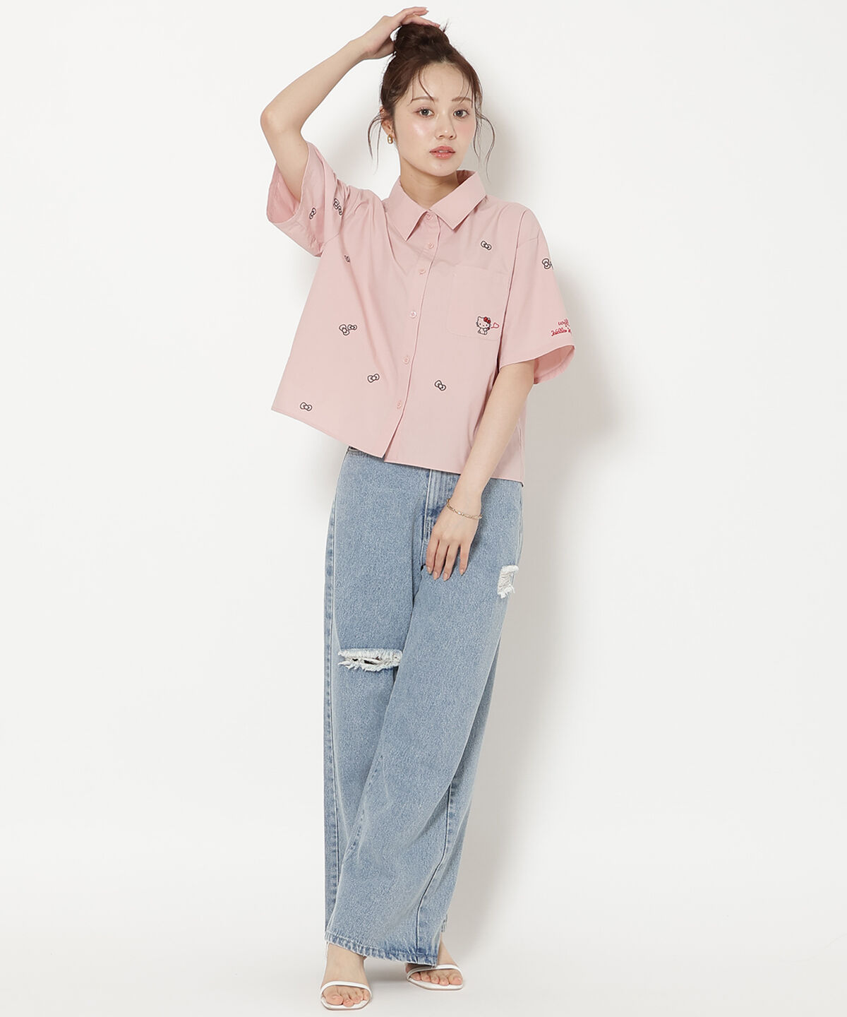 WILLSELECTION「ダメージワイドデニムパンツ」|その他|