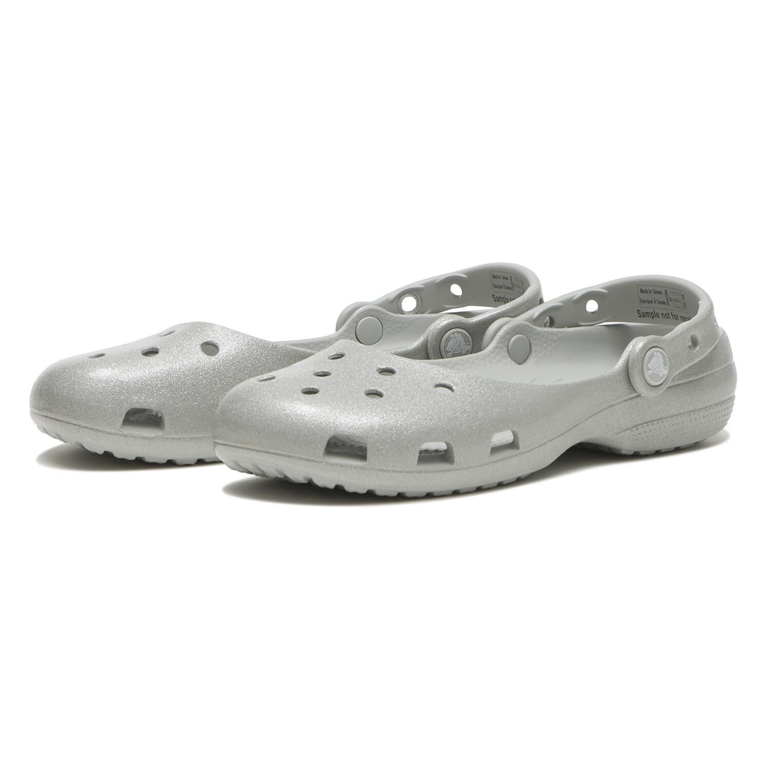 crocs「【crocs】CLASSIC SHINE GLITTER BALLET W」|サンダル|