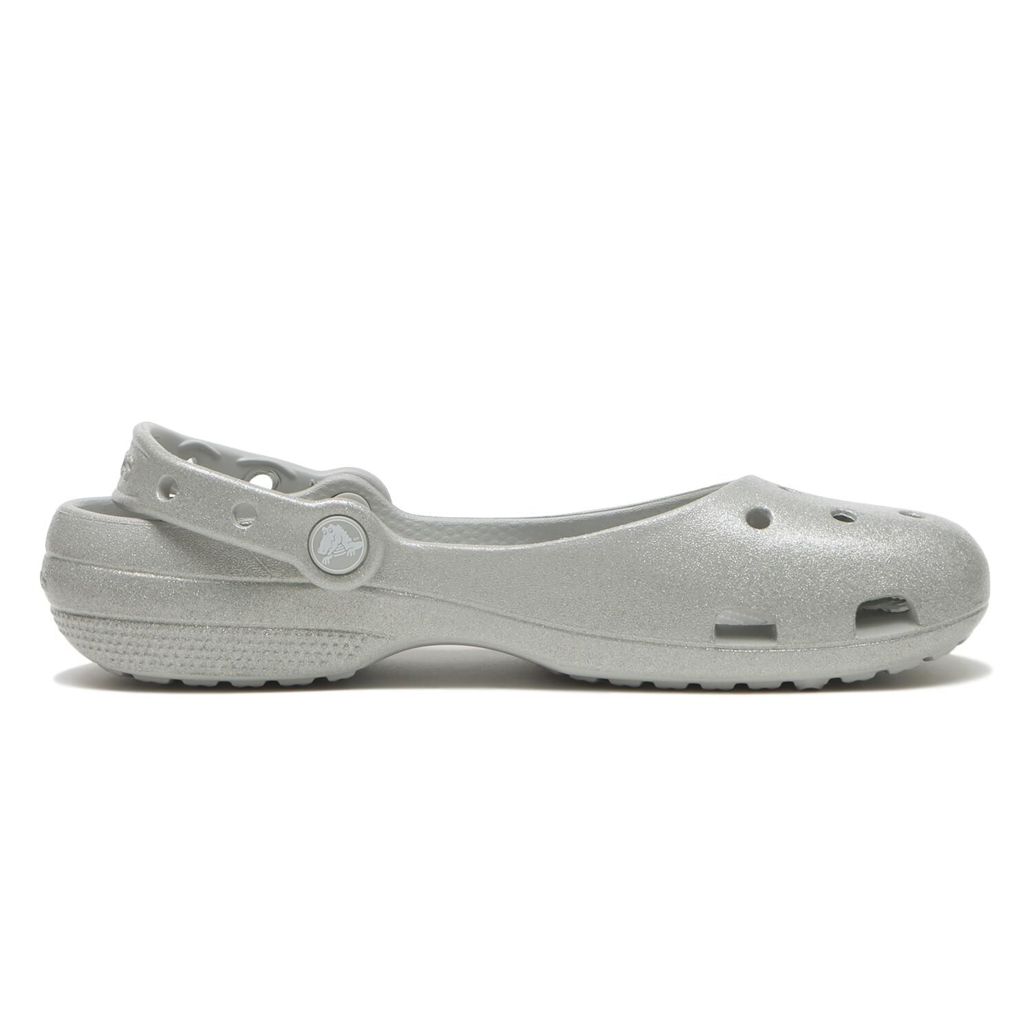 crocs「【crocs】CLASSIC SHINE GLITTER BALLET W」|サンダル|