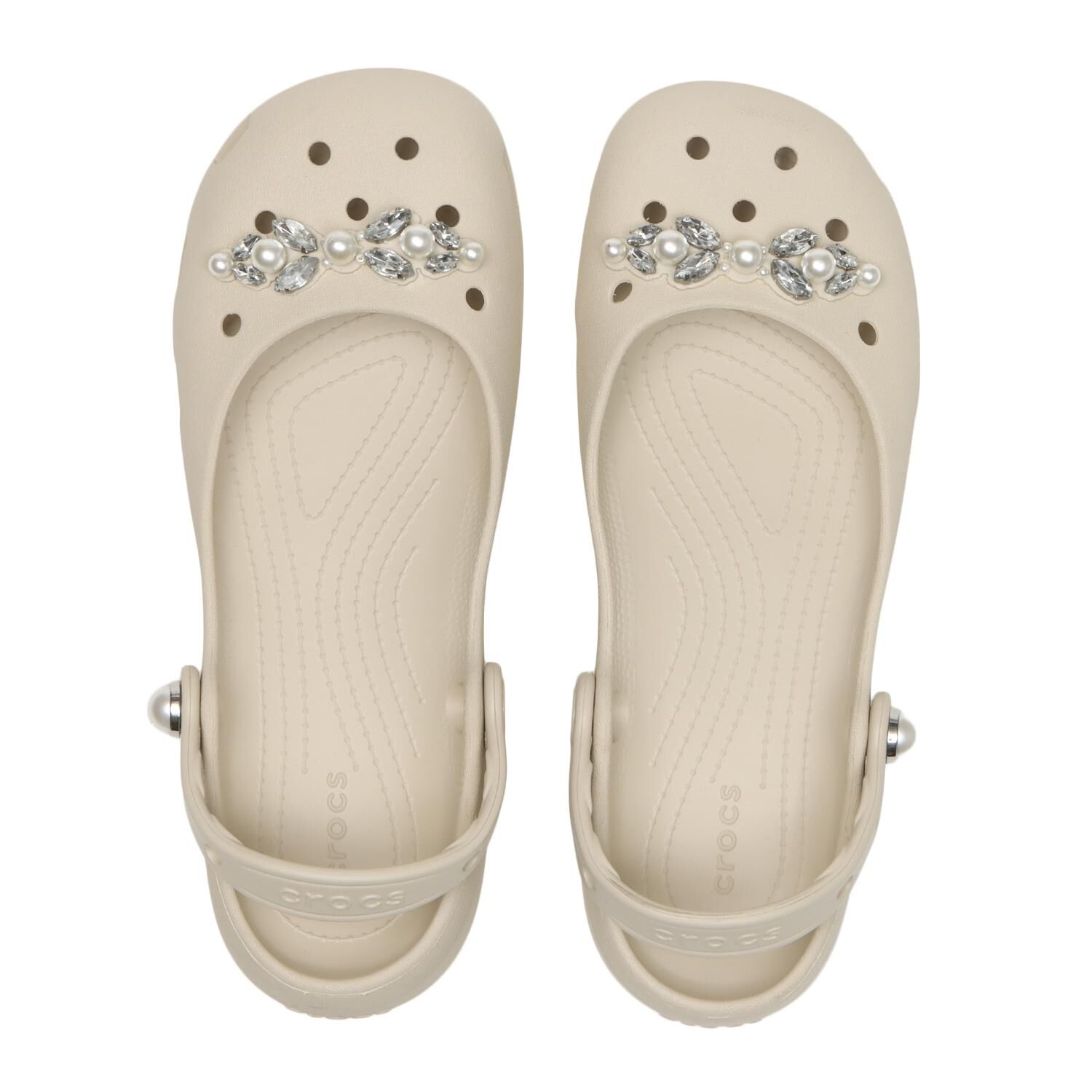 crocs「【crocs】CLASSIC PEARLS BALLET W」|サンダル|