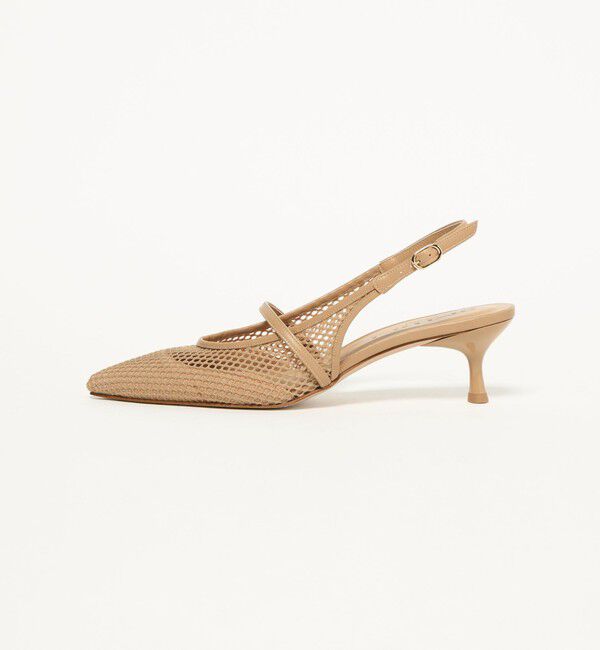 ODETTE E ODILE「シアーストラップバックベルト パンプス50&uarr;」|パンプス|BEIGE