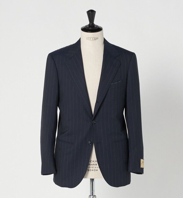 UNITED ARROWS「＜SOVEREIGN＞ハンドライン バンカーストライプ シングル 3ボタン スーツ」|スーツ|